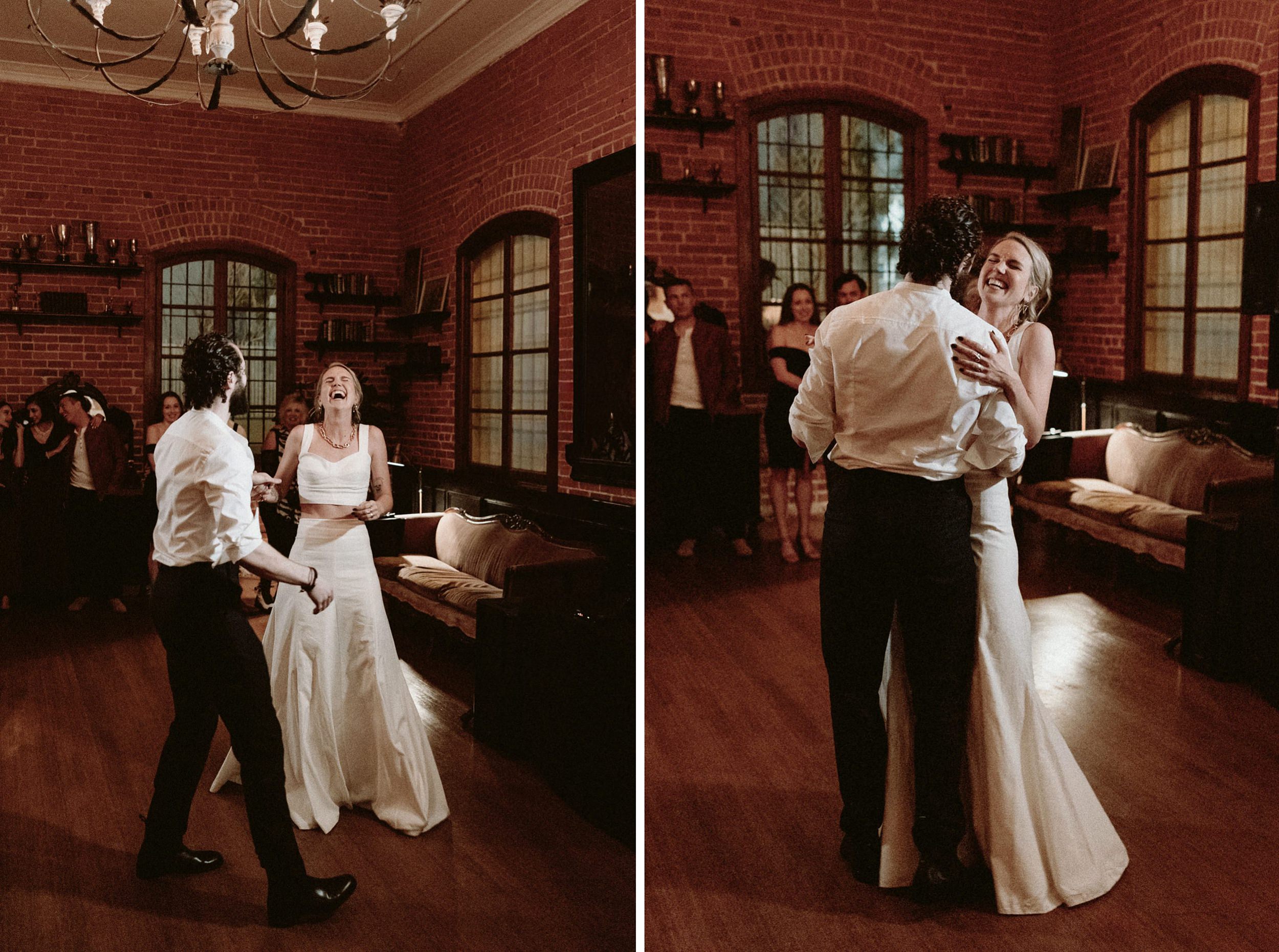 First Dance at the Carondelet House 